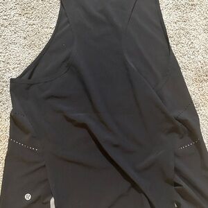 Lululemon Black Athletic Tank Top. Sz 6
